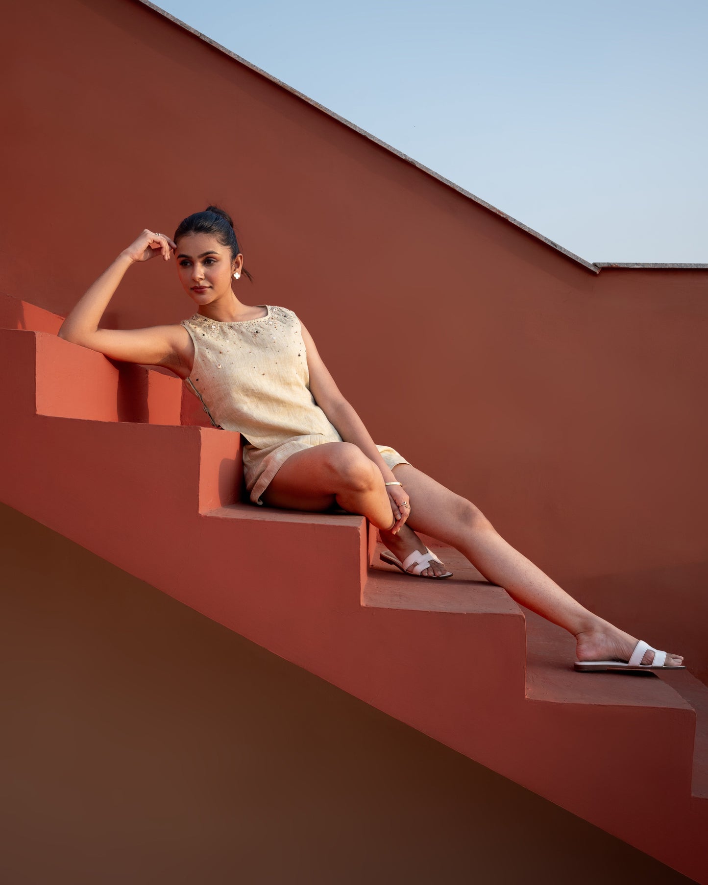 Poise Shorts - Sage Green