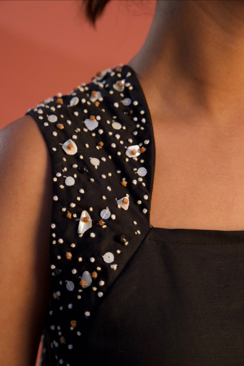 Arc Dress - Dusty Black