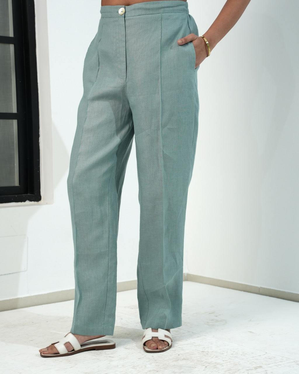 Root Pants - Soft Teal