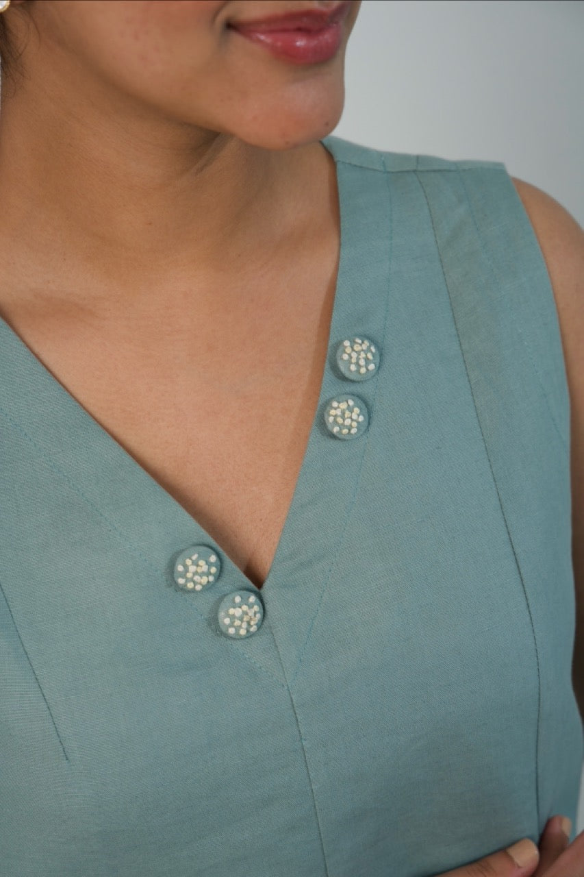 Root Top - Soft Teal