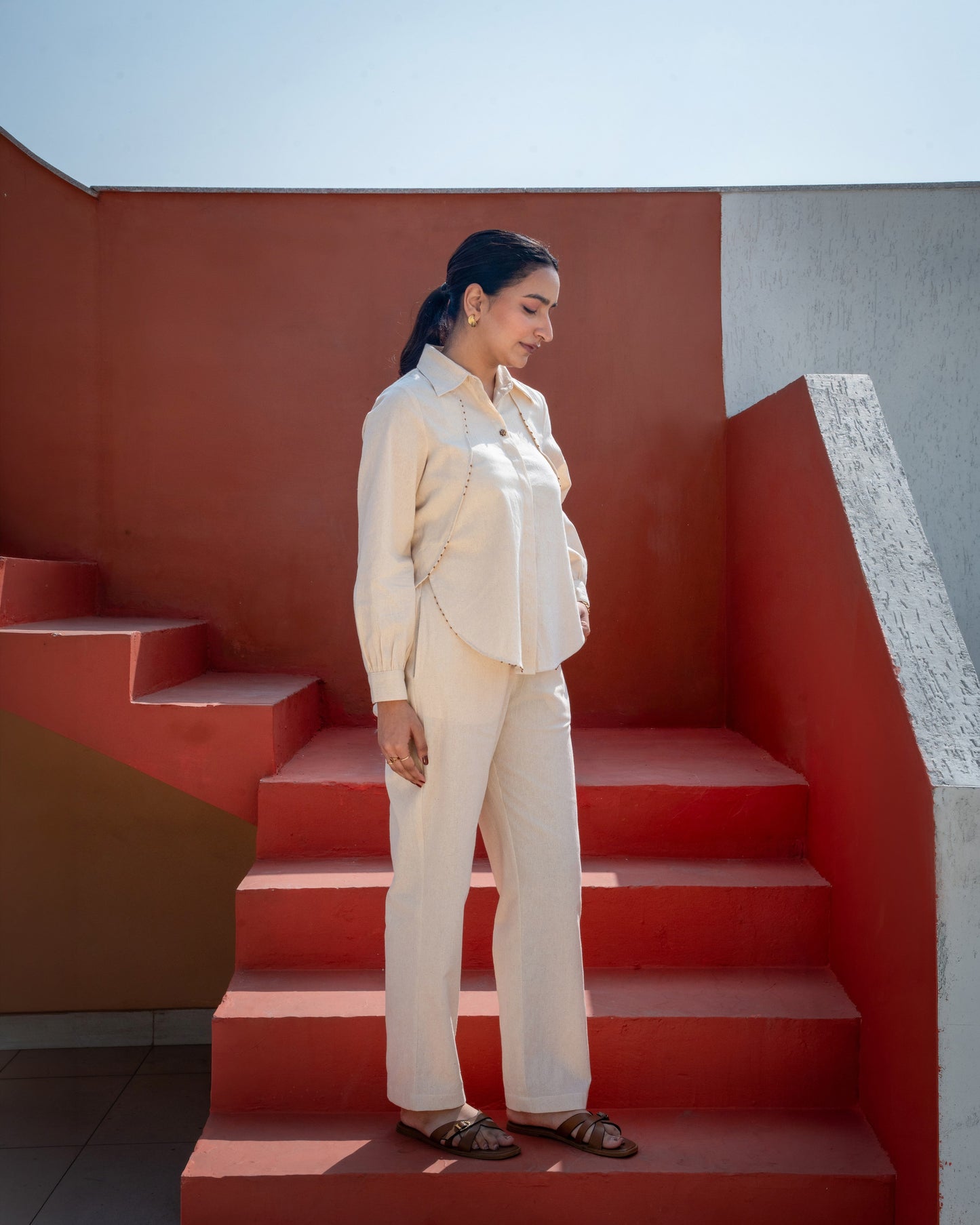 Easy Day Pants - Ecru