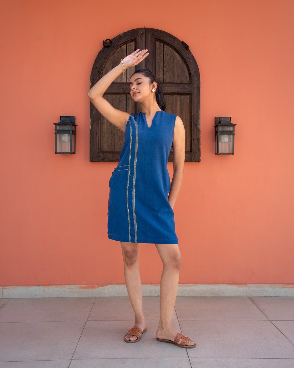 All Day Dress - Indigo