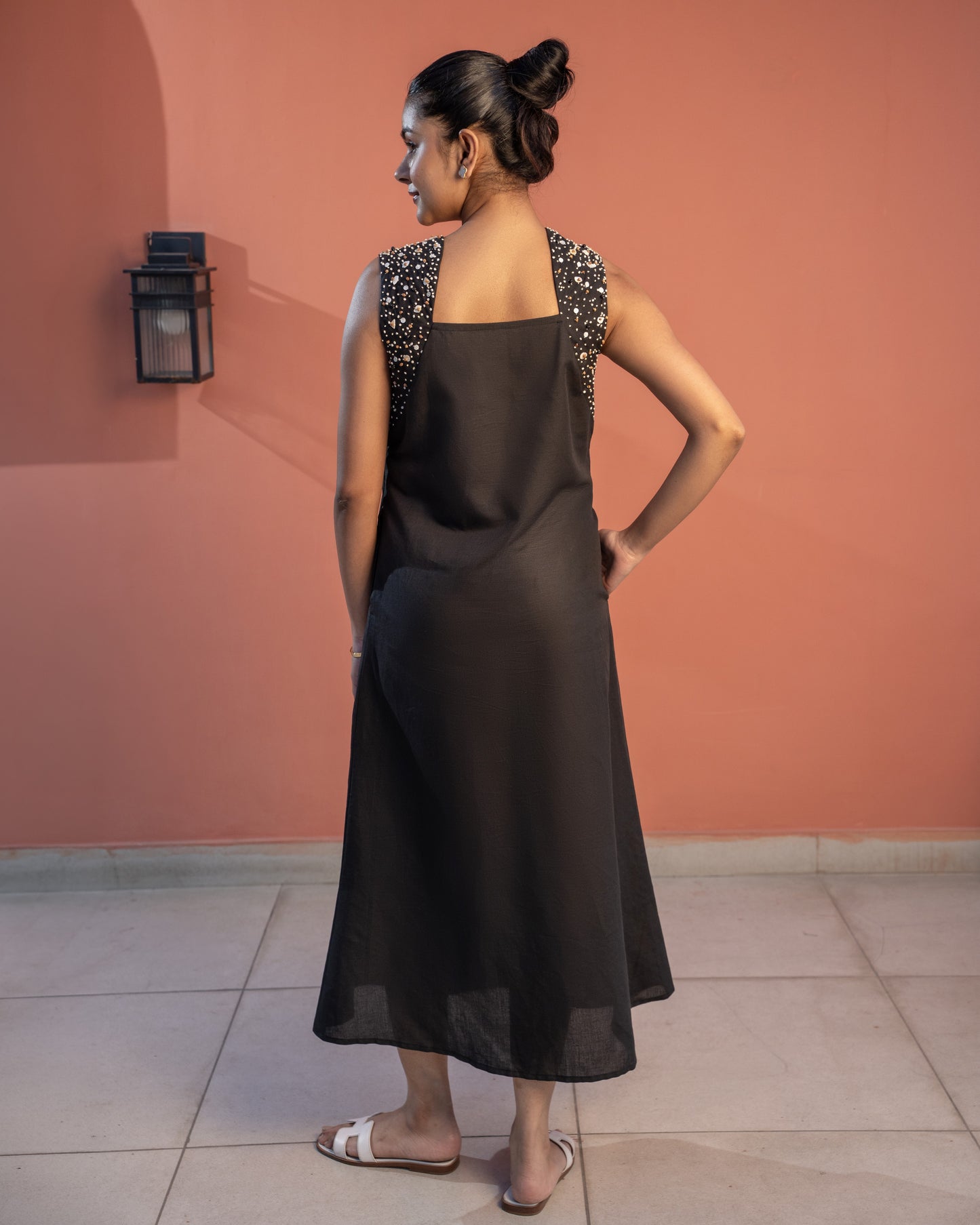 Arc Dress - Dusty Black