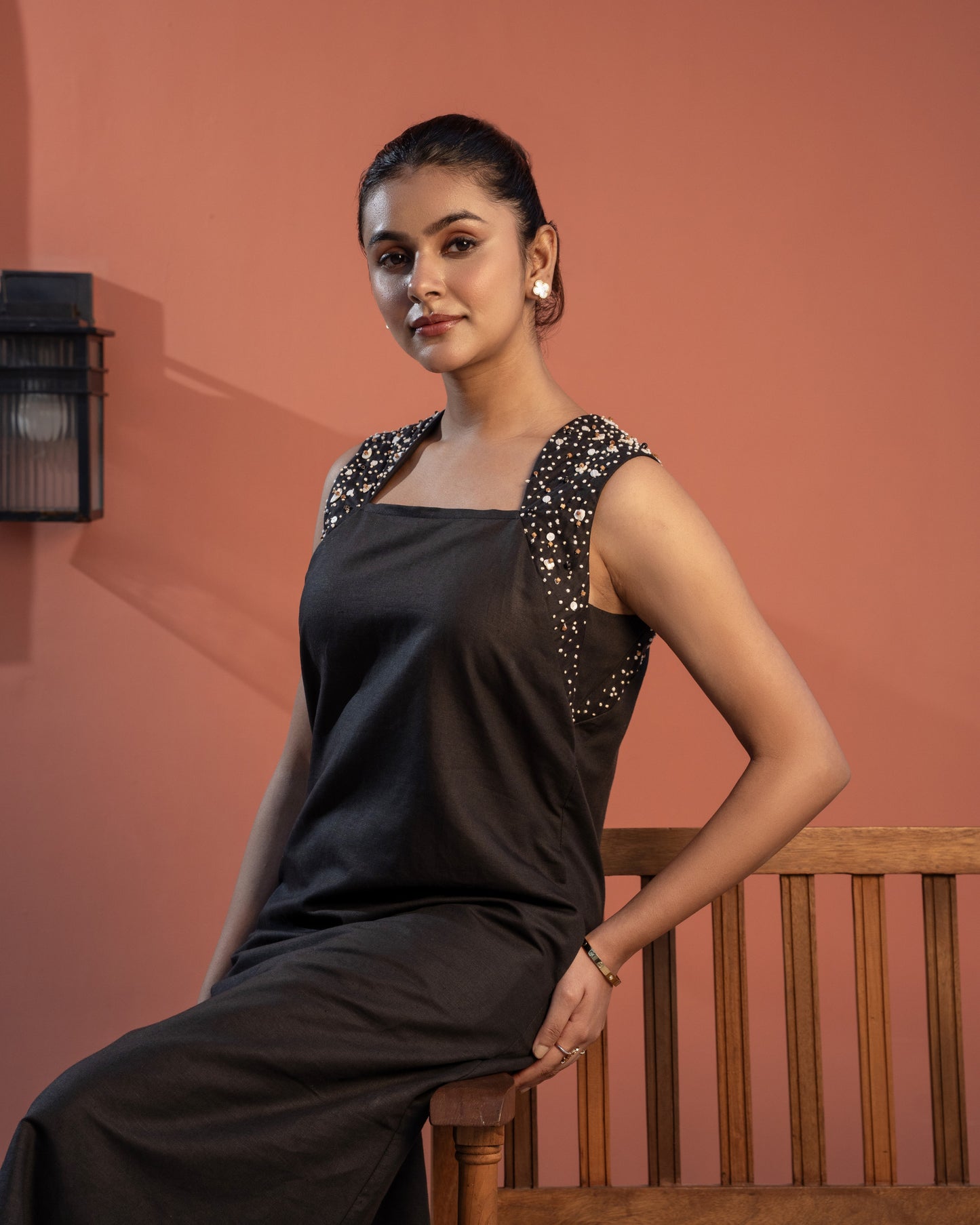 Arc Dress - Dusty Black