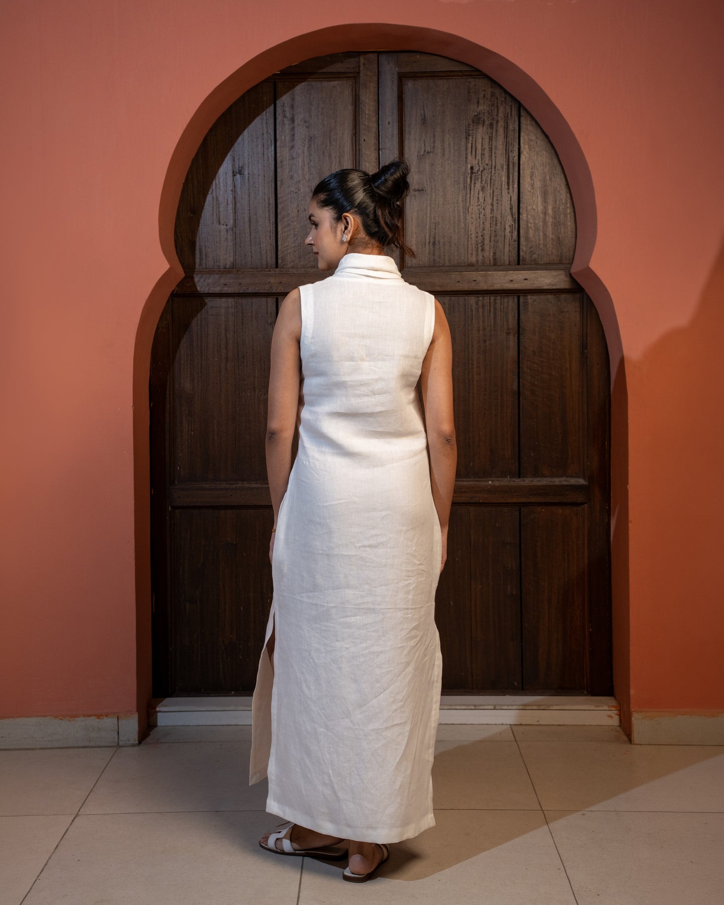 Effortless Dress - Pearl White