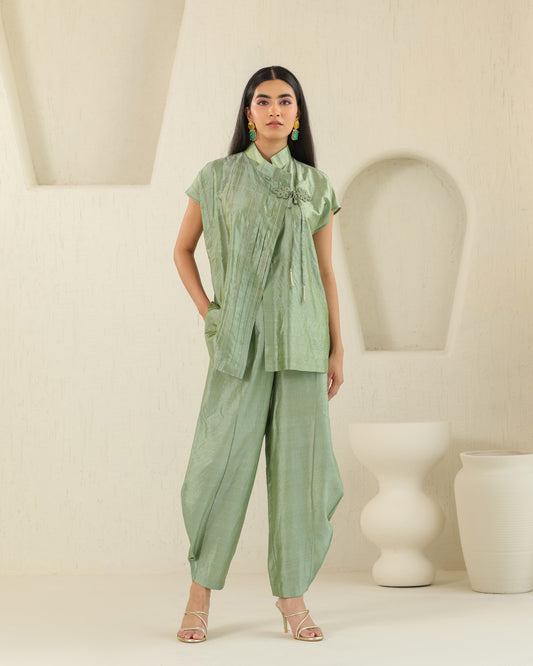 Knot-So Basic Silk Set - Matcha Green