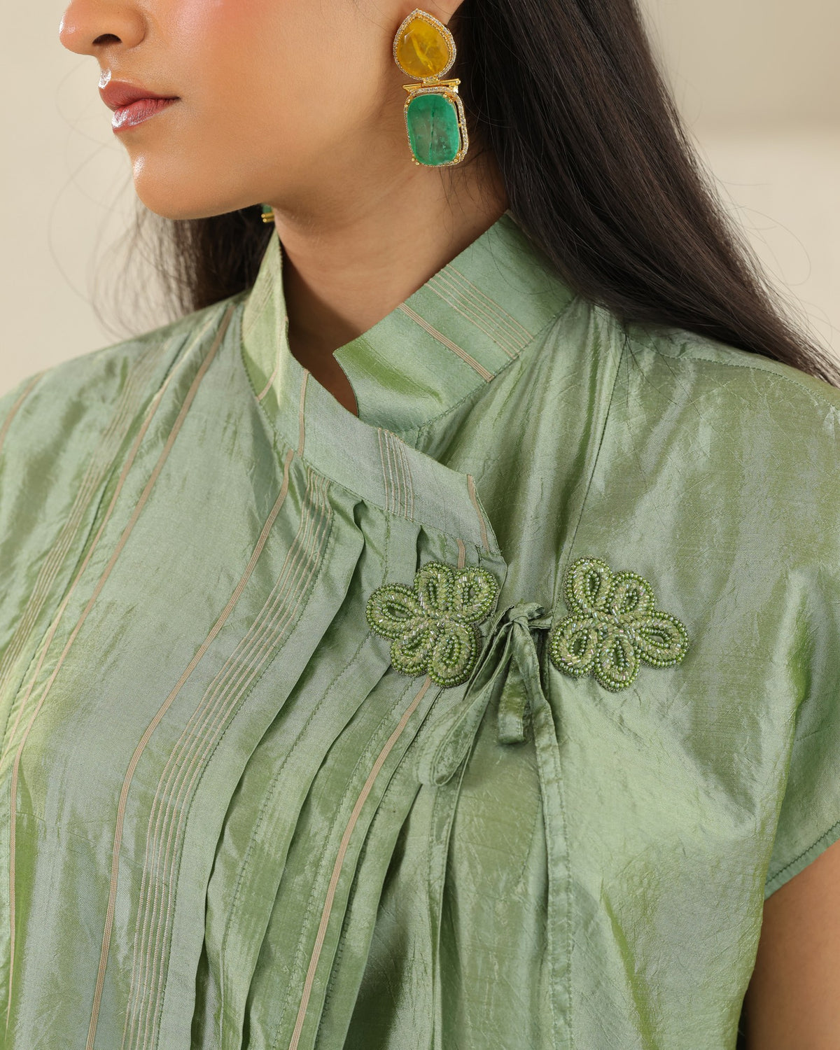 Knot-So Basic Silk Set - Matcha Green