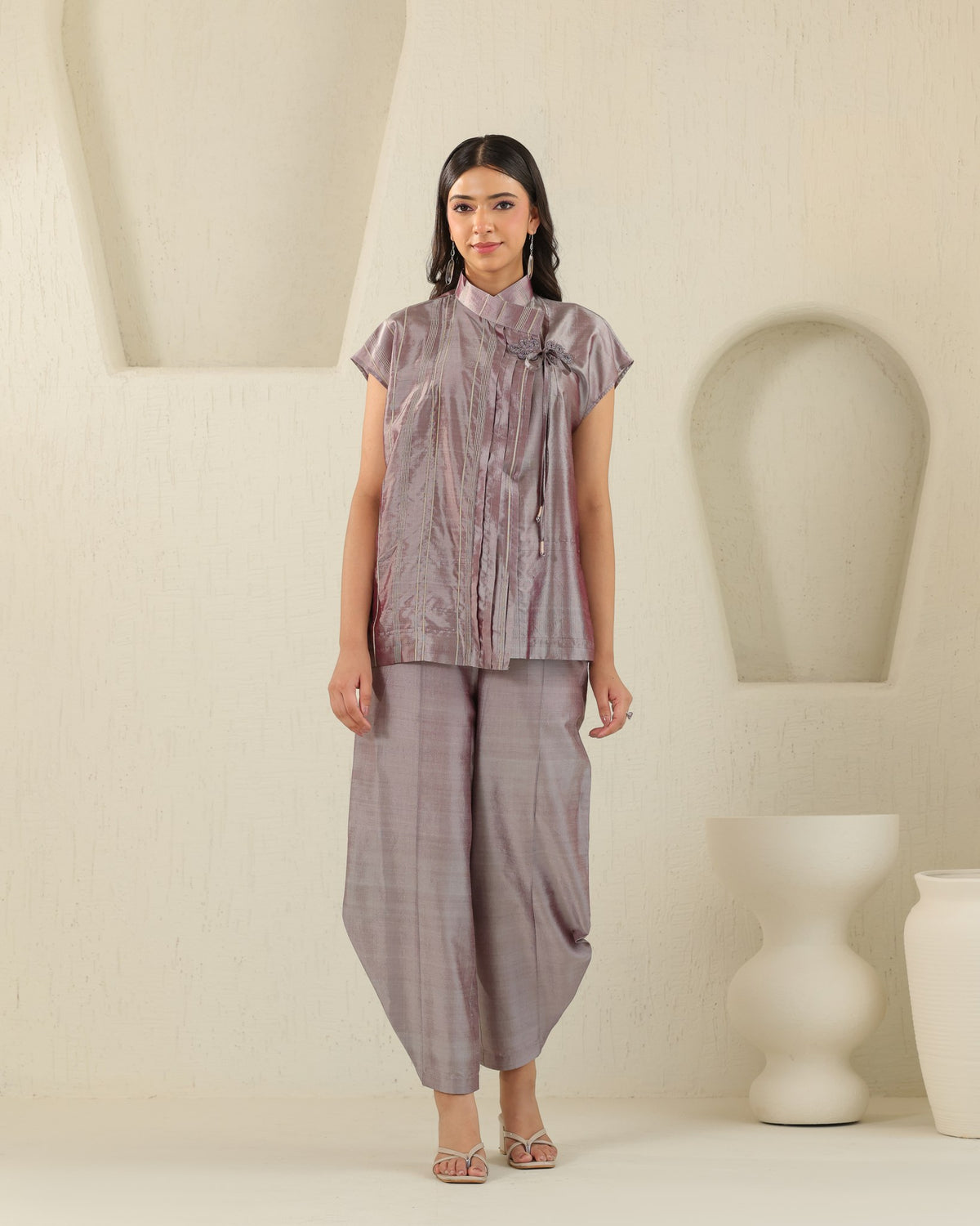 Knot-So Basic Silk Set - Plum Ash